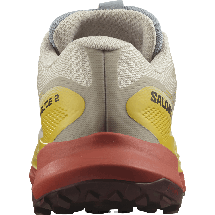 Women\'s Trail Running Shoes - Ultra Glide 2 Salomon Rainy Day/Freesia/Hot Sauce X6B4FZ1491