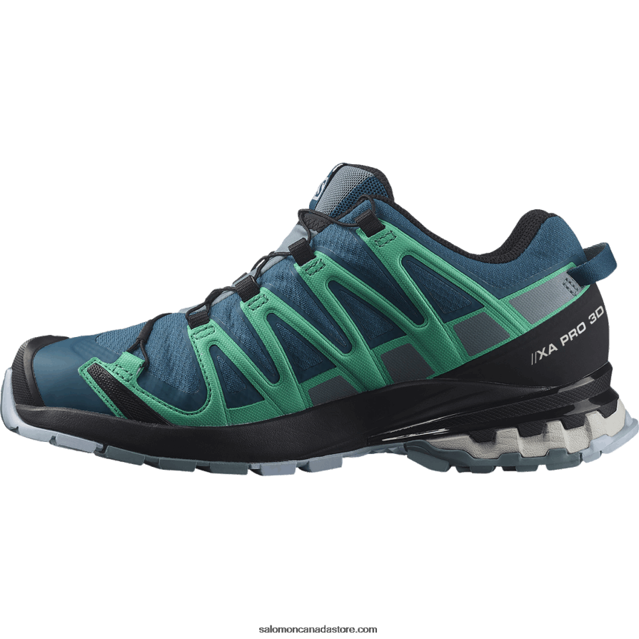 Women\'s Trail Running Shoes - Xa Pro 3D V8 Gore-Tex Salomon Legion Blue/Trooper/Mint Leaf X6B4FZ1539