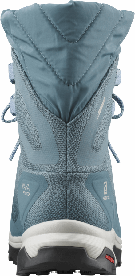 Women\'s Vaya Powder Ts Cswp Salomon Bluestone/Mallard Blue/Black X6B4FZ784