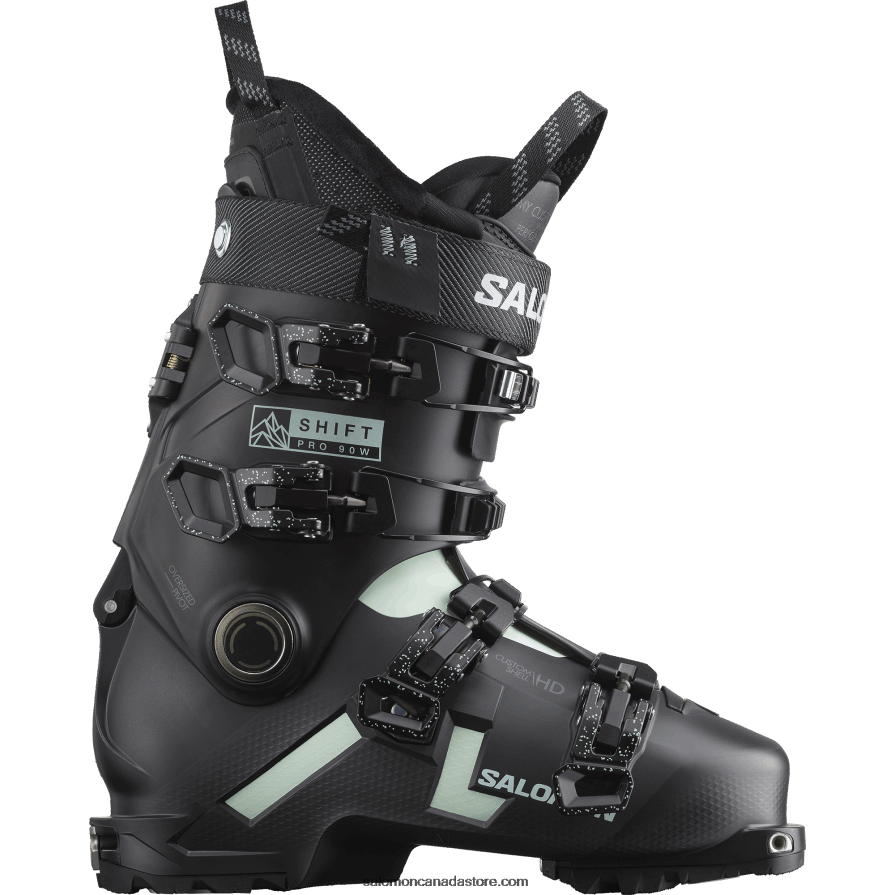Women's Freeride Boots - Shift Pro 90 At Salomon Black/White Moss/Belluga X6B4FZ1287