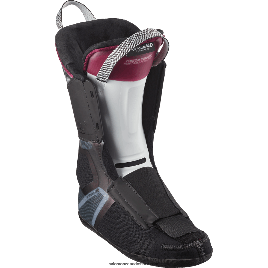 Women\'s On-Piste Boots - S/Pro Alpha 110 El Salomon Black/Cordovan/Silver X6B4FZ1027