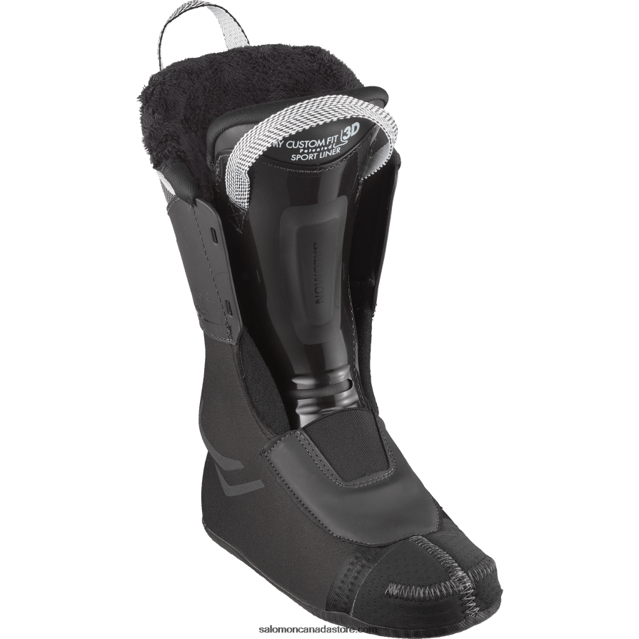 Women\'s On-Piste Boots - S/Pro Alpha 80 Salomon Black/White Moss/Silver X6B4FZ1038