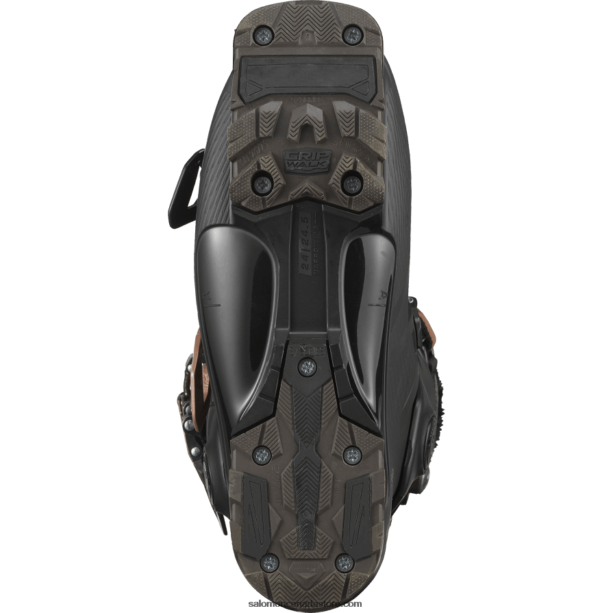 Women\'s On-Piste Boots - S/Pro Alpha 90 Salomon Black/Pink Gold Metallic/Silver X6B4FZ1029