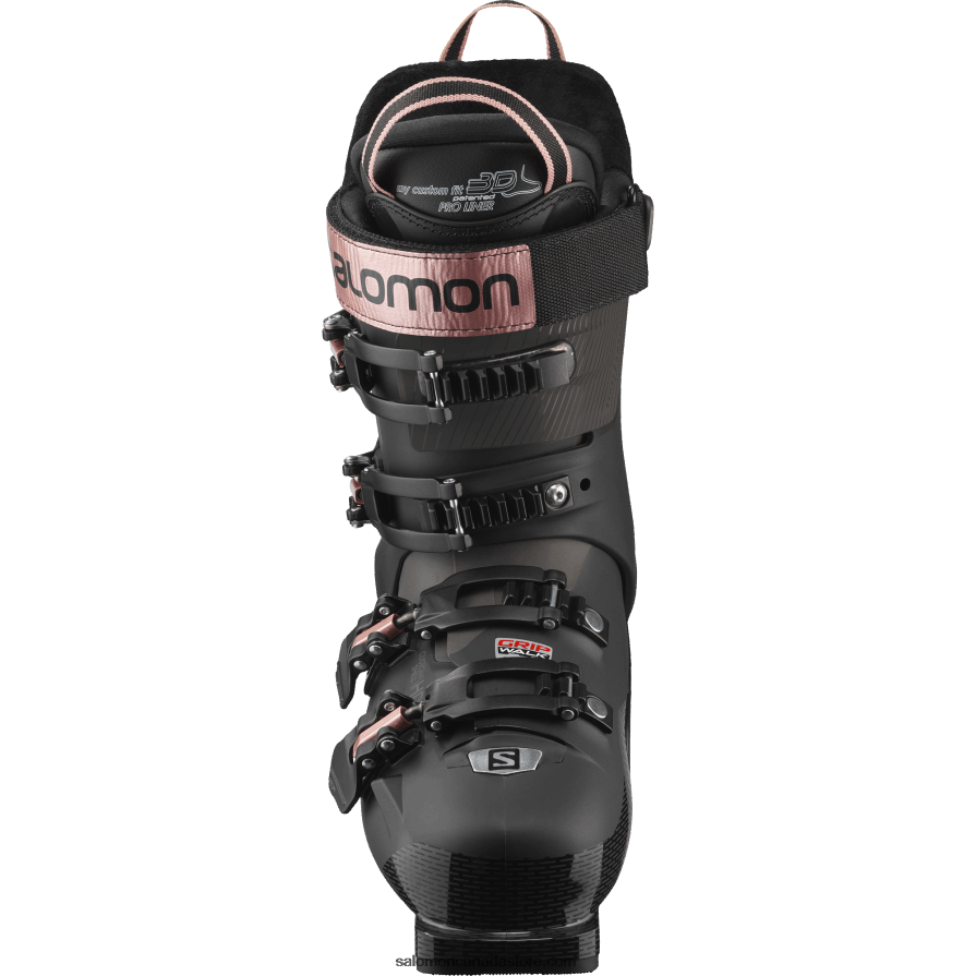 Women\'s On-Piste Boots - S/Pro Hv 100 Salomon Black/Rose Gold/Belluga X6B4FZ1033