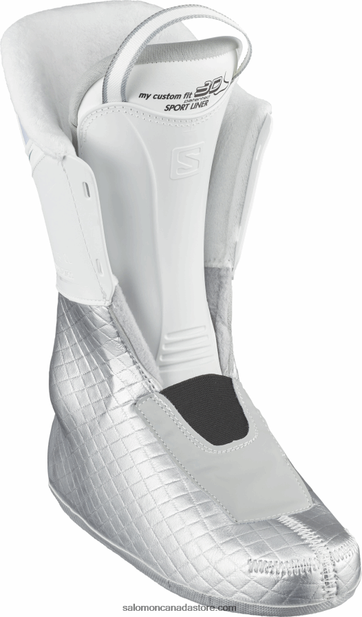 Women\'s On-Piste Boots - S/Pro Mv 80 Cs Salomon Black/Sterling Blue/White X6B4FZ1042