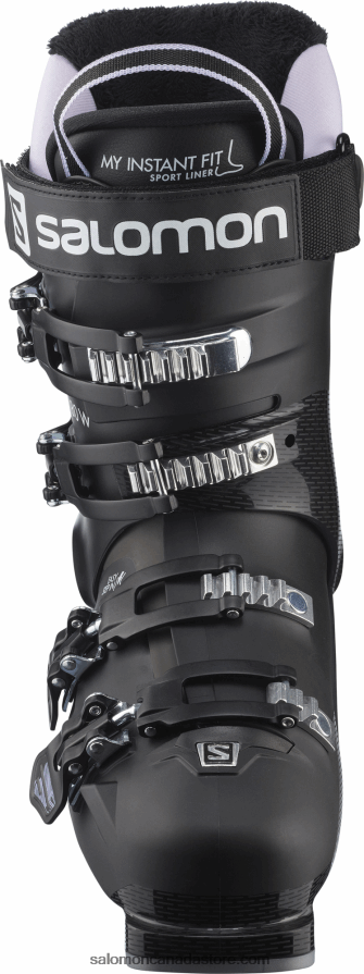 Women\'s On-Piste Boots - Select 80 Salomon Black/Lavender/Belluga X6B4FZ1040