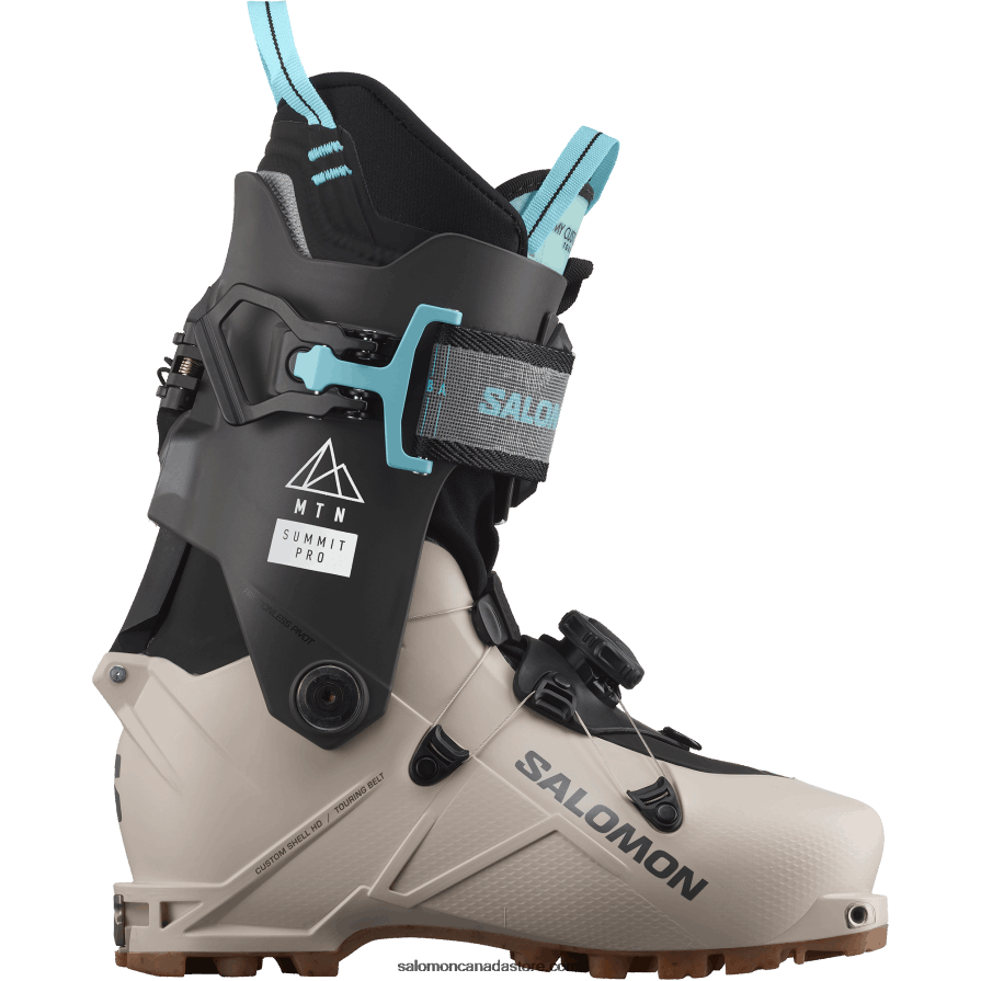 Women's Touring Boots - Mtn Summit Pro Salomon Rainy Day/Beluga; X6B4FZ1288