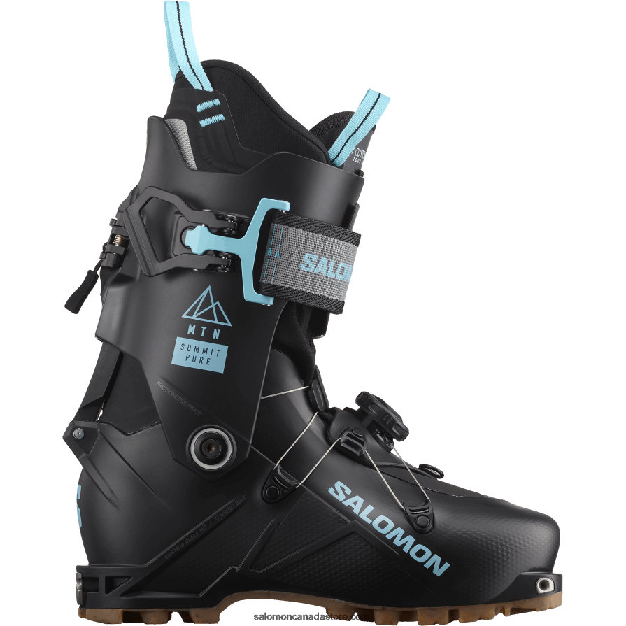 Women's Touring Boots - Mtn Summit Pure Salomon Black/Rainy Day X6B4FZ1289