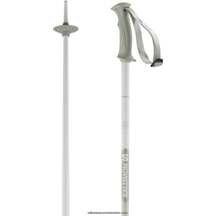 Women's Alpine Poles - Northpole Lady Salomon Grey X6B4FZ1298