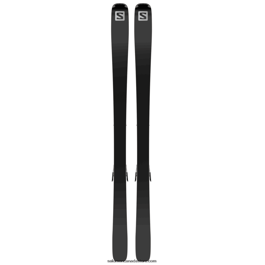 Women\'s All-Mountain Ski Package - Stance 84 (And M11) Salomon Black/Bordeau X6B4FZ1285