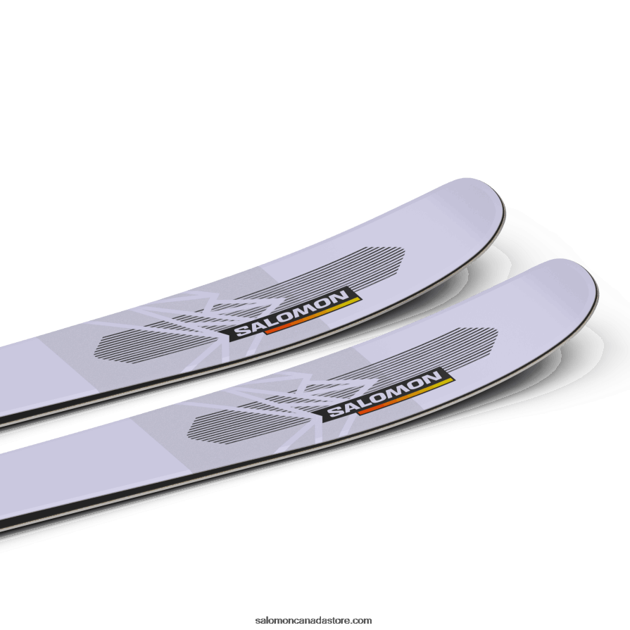 Women\'s All-Mountain Skis - Qst 106 Salomon Evening Haze/Acid Green/Flame X6B4FZ1001