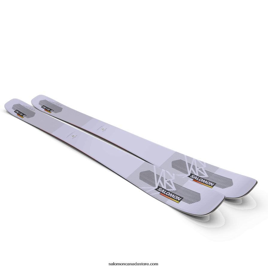 Women\'s All-Mountain Skis - Qst 106 Salomon Evening Haze/Acid Green/Flame X6B4FZ1001