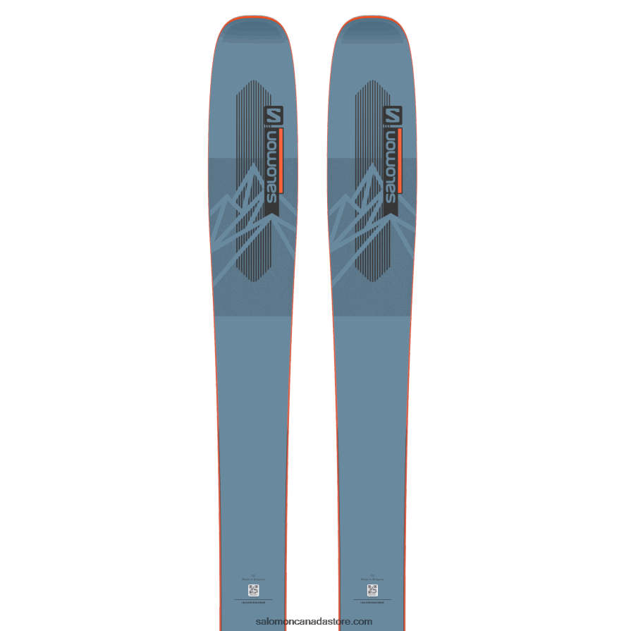 Women\'s All-Mountain Skis - Qst 98 Salomon Copen Blue/Flame/Black X6B4FZ1014