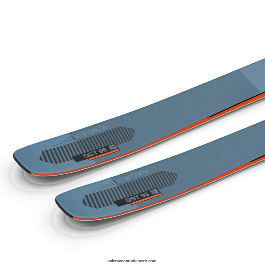 Women\'s All-Mountain Skis - Qst 98 Salomon Copen Blue/Flame/Black X6B4FZ1014