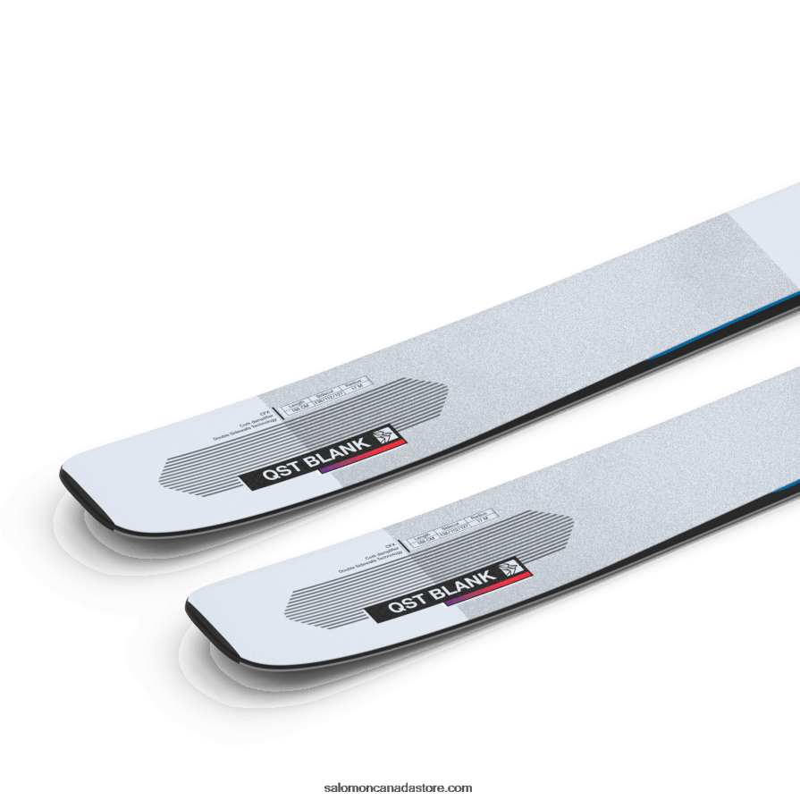 Women\'s All-Mountain Skis - Qst Blank Salomon Illusion Blue/Red/Process Blue X6B4FZ1000