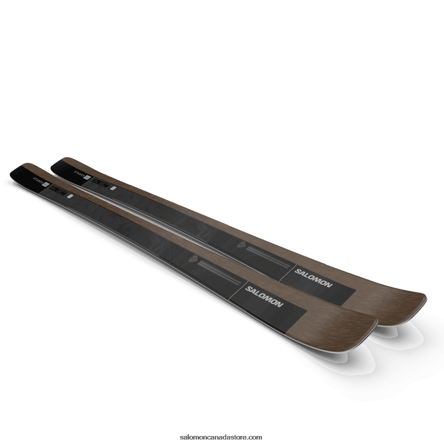 Women\'s All-Mountain Skis - Stance 84 Salomon Otter/Black/Silver Metallic X6B4FZ1020