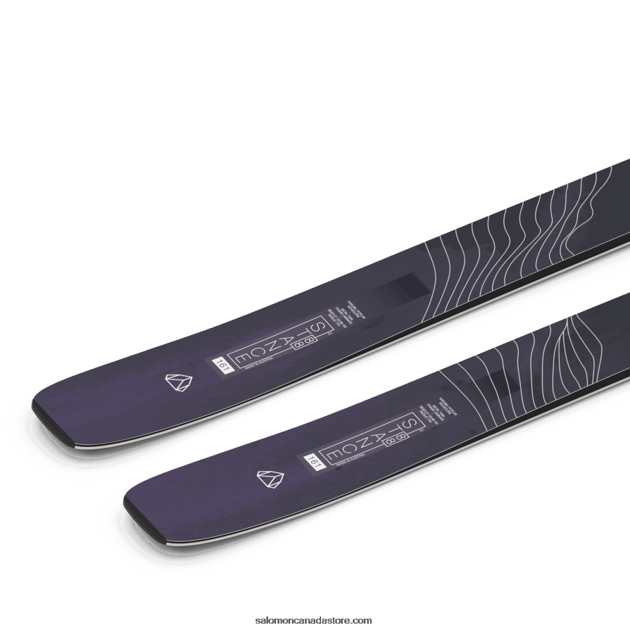 Women\'s All-Mountain Skis - Stance 88 Salomon Black X6B4FZ1004