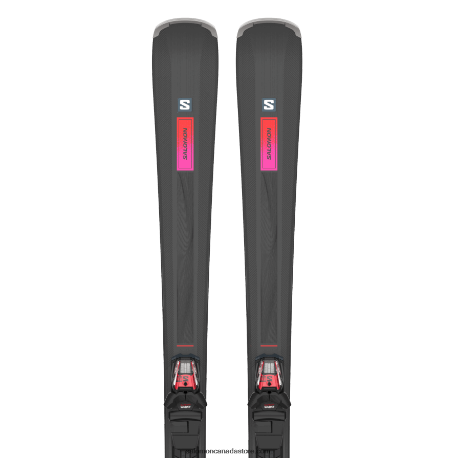 Women's On-Piste Ski Package - S/Max N 6 Xt (And M10) Salomon Black/Red/Sugar Plum X6B4FZ1022