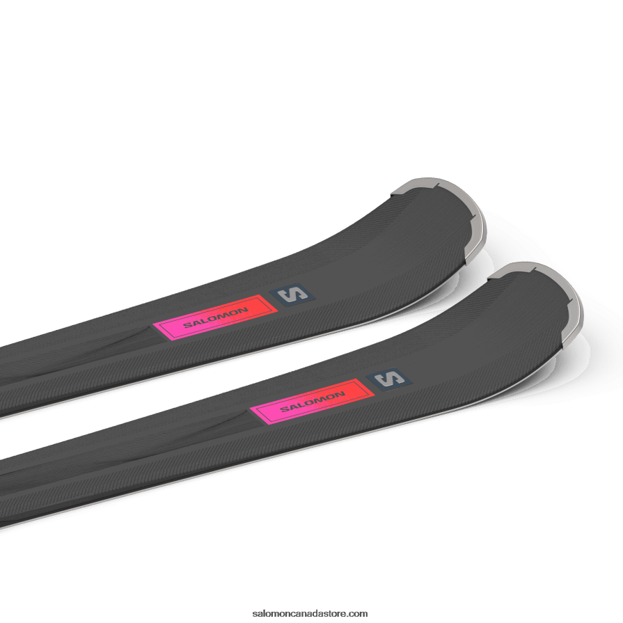 Women\'s On-Piste Ski Package - S/Max N 6 Xt (And M10) Salomon Black/Red/Sugar Plum X6B4FZ1022