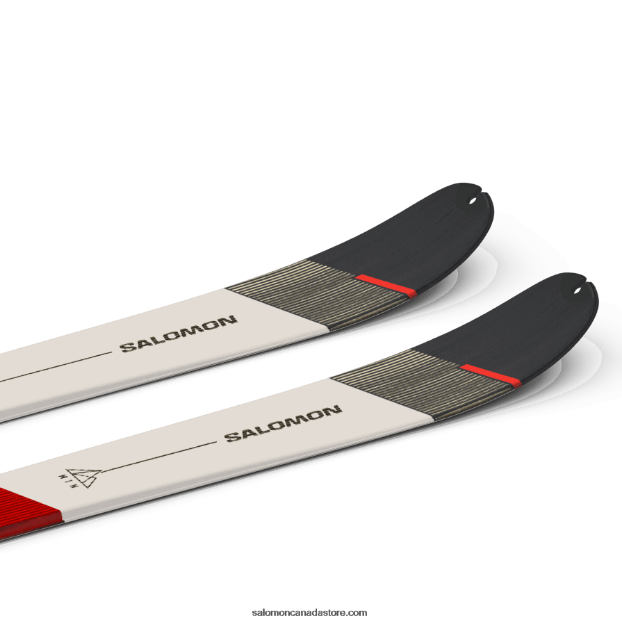 Women\'s Touring Skis - Mtn 80 Pro Salomon Neon Coral/Rainy Day/Black X6B4FZ1009