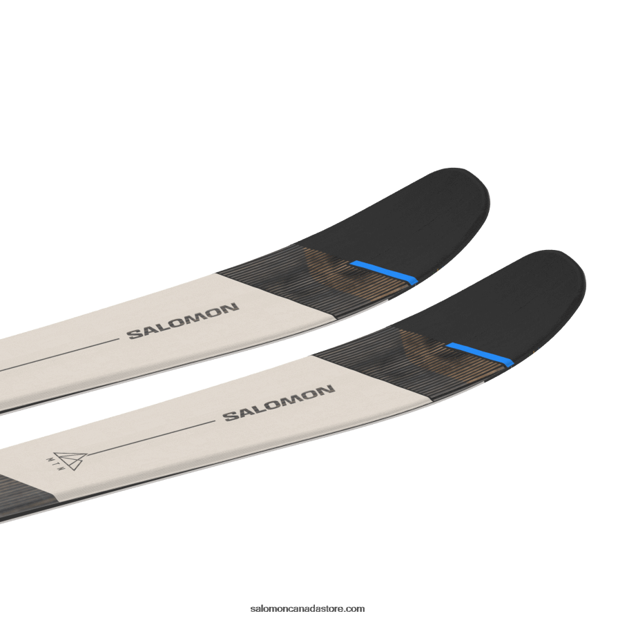 Women\'s Touring Skis - Mtn 96 Carbon Salomon Rainy Day/Process Blue/Black X6B4FZ1005