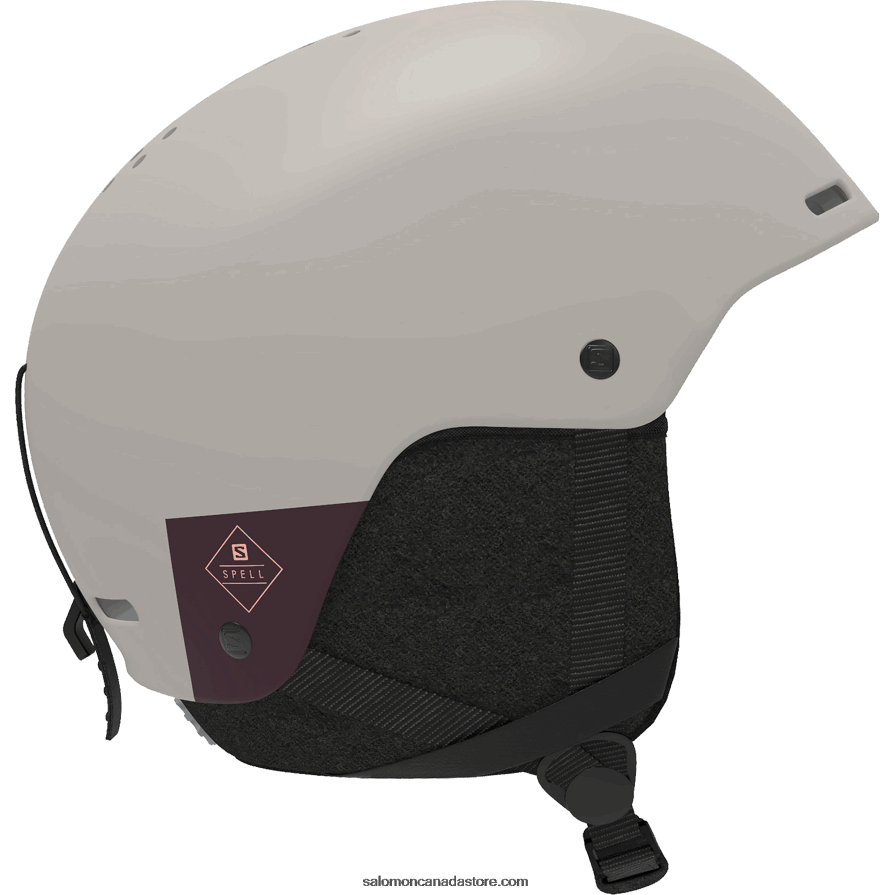 Women's Helmet - Spell Salomon Beige X6B4FZ1330