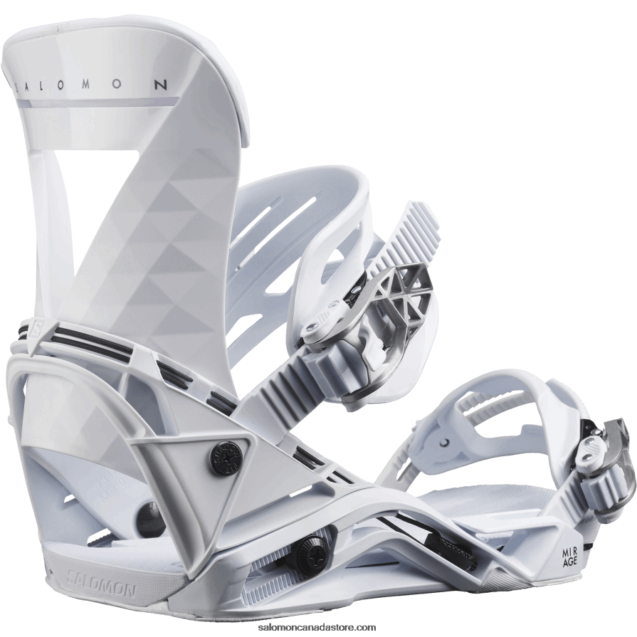 Women's Snowboard Bindings - Mirage Salomon Lilac X6B4FZ1326
