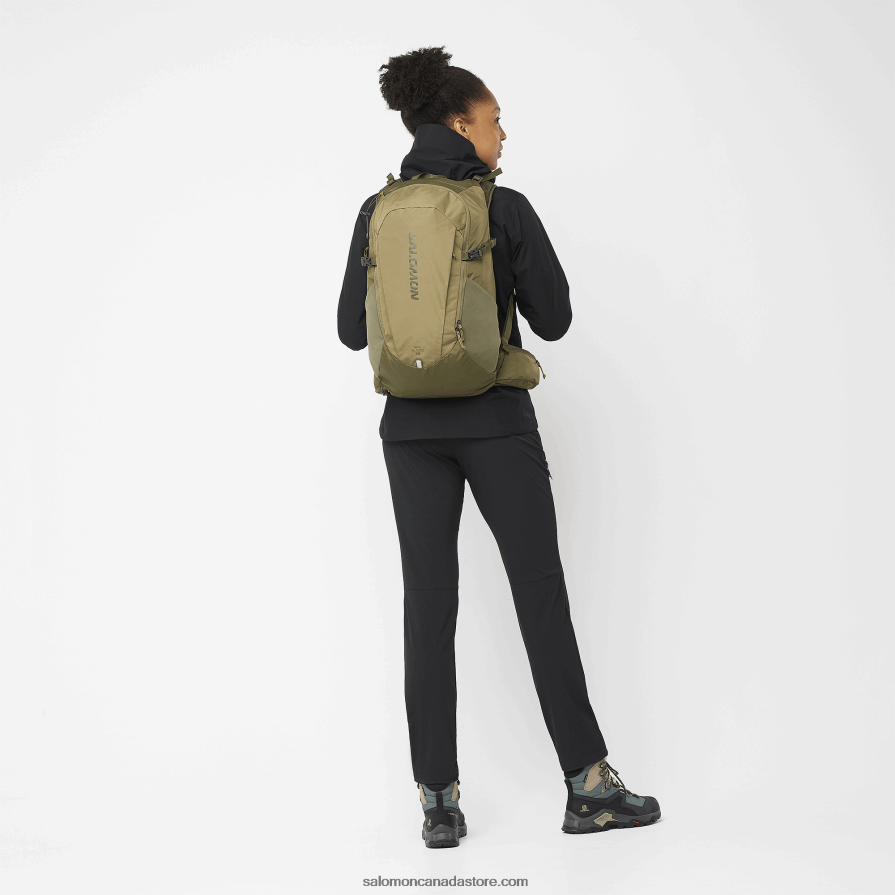 Women\'s Shell Jacket - Outline Gore-Tex 2.5L Salomon Deep Black X6B4FZ845