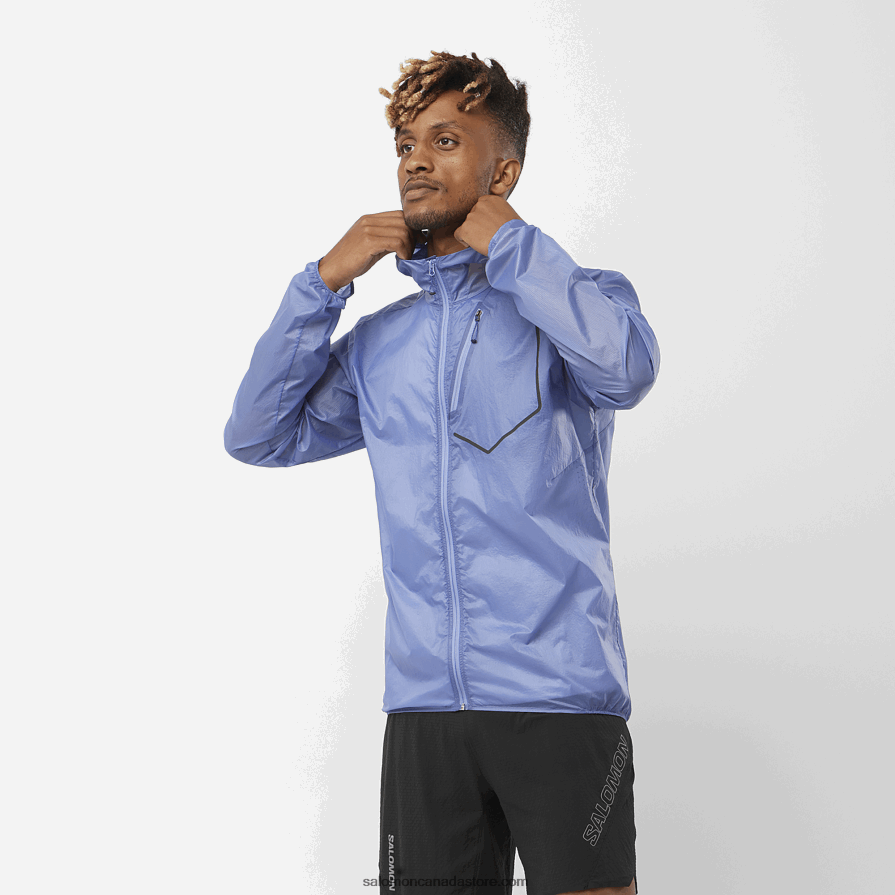 Women\'s Wind Jacket - Bonatti Aero Wind Salomon English Manor/Surf The Web X6B4FZ848