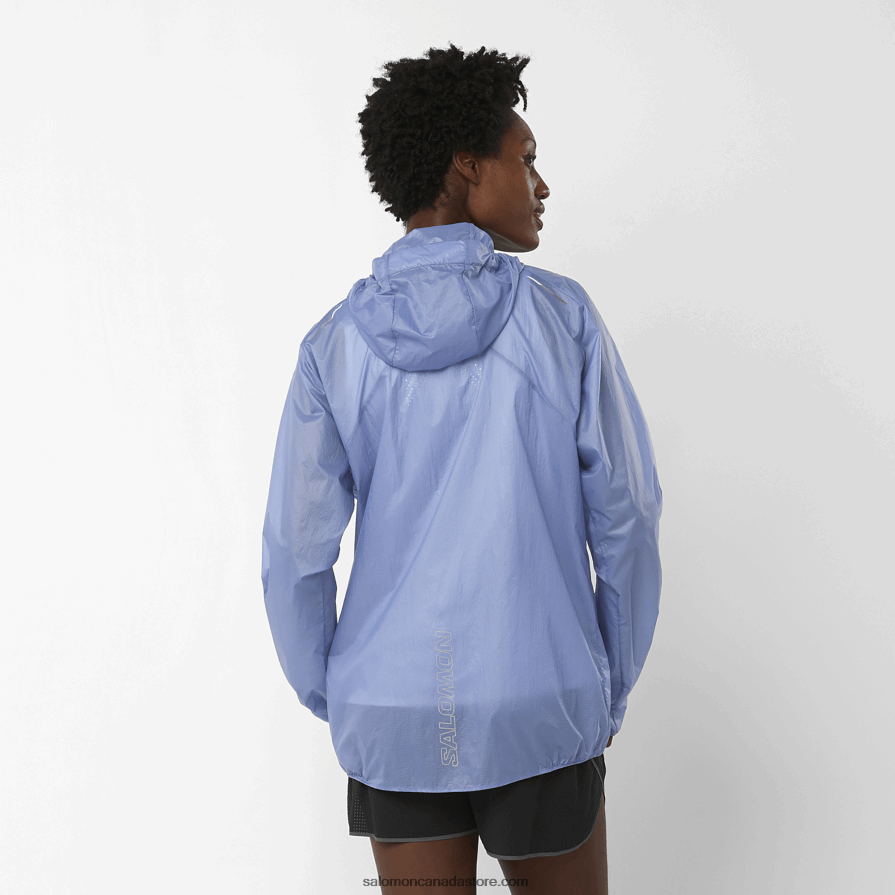 Women\'s Wind Jacket - Bonatti Aero Wind Salomon English Manor/Surf The Web X6B4FZ848